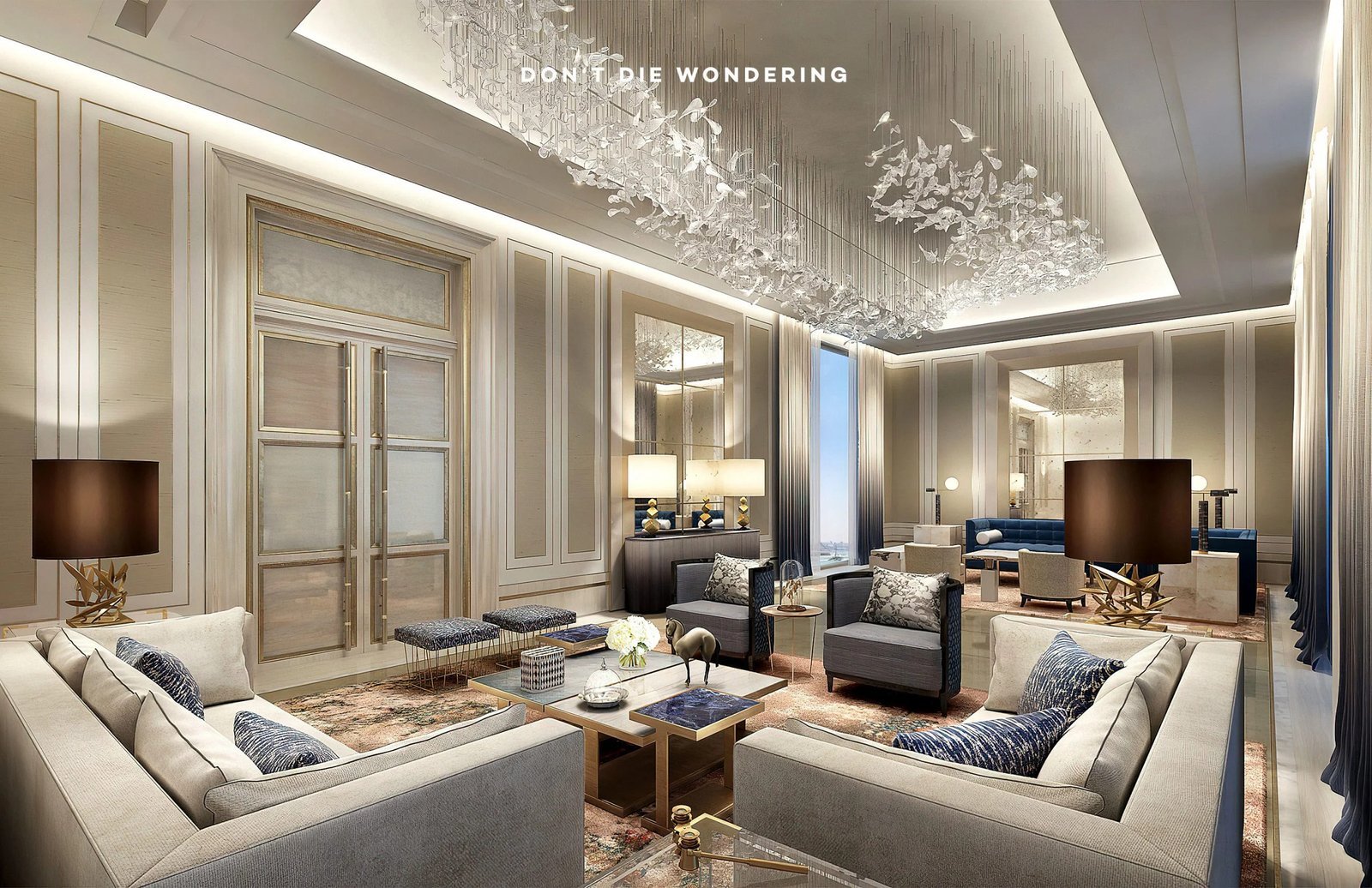 Interior of a luxury real estate asset